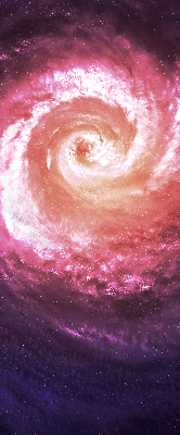 Rolgordijn voor het raam Melkwegstelsel