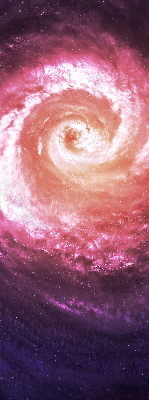 Rolgordijn voor het raam Melkwegstelsel