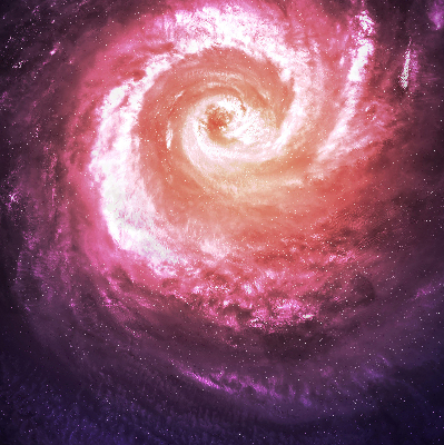 Rolgordijn voor het raam Melkwegstelsel