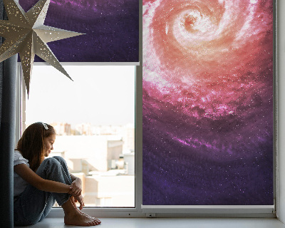 Rolgordijn voor het raam Melkwegstelsel