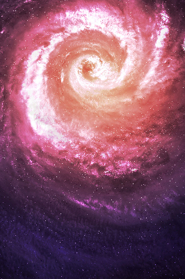 Rolgordijn voor het raam Melkwegstelsel