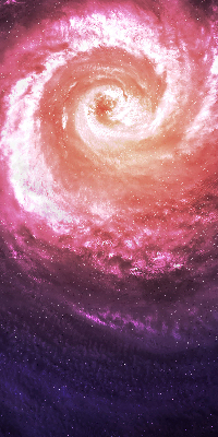 Rolgordijn voor het raam Melkwegstelsel