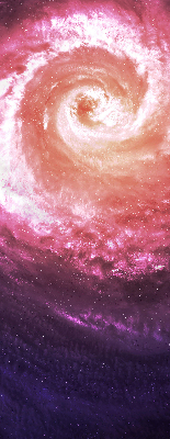 Rolgordijn voor het raam Melkwegstelsel