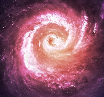 Rolgordijn voor het raam Melkwegstelsel