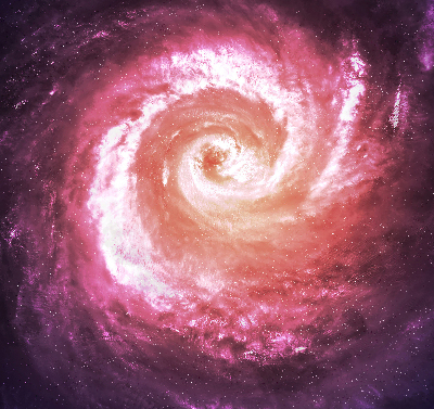 Rolgordijn voor het raam Melkwegstelsel