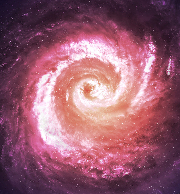 Rolgordijn voor het raam Melkwegstelsel