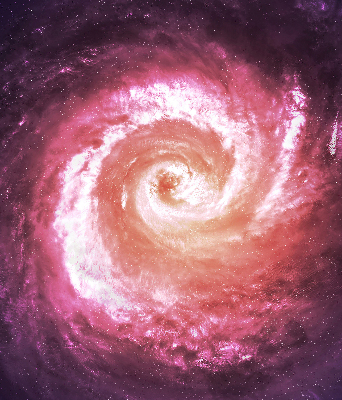 Rolgordijn voor het raam Melkwegstelsel