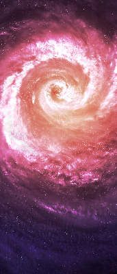 Rolgordijn voor het raam Melkwegstelsel