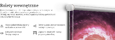 Rolgordijn voor het raam Melkwegstelsel