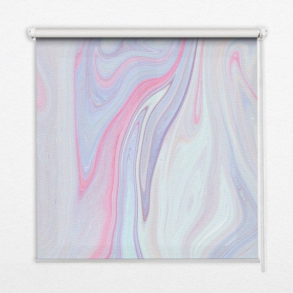 Rolgordijn voor het raam Kleurrijke verfvlekken