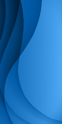 Rolgordijn verduisterend Blauwe golven