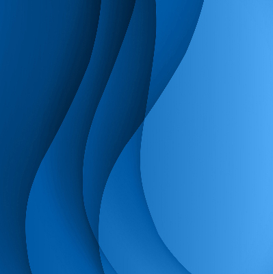 Rolgordijn verduisterend Blauwe golven