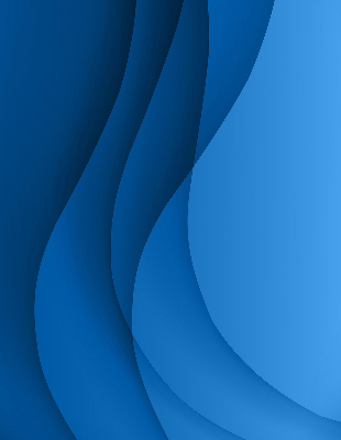 Rolgordijn verduisterend Blauwe golven