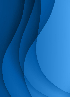 Rolgordijn verduisterend Blauwe golven