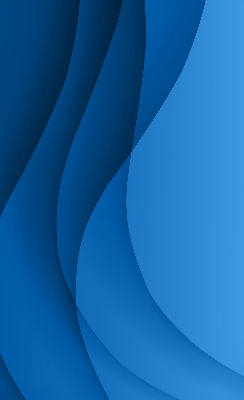 Rolgordijn verduisterend Blauwe golven