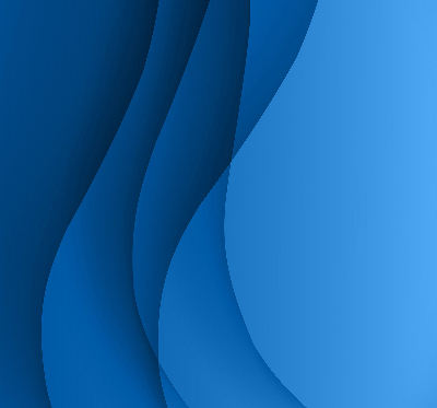 Rolgordijn verduisterend Blauwe golven