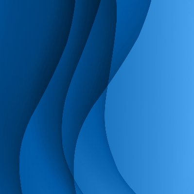 Rolgordijn verduisterend Blauwe golven