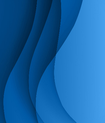 Rolgordijn verduisterend Blauwe golven