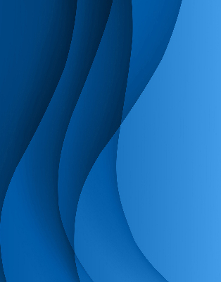 Rolgordijn verduisterend Blauwe golven