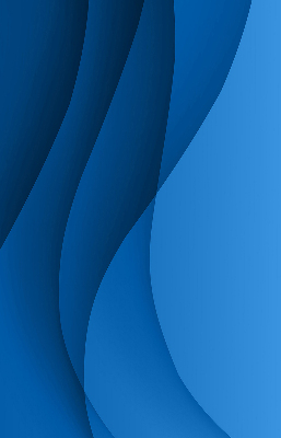 Rolgordijn verduisterend Blauwe golven