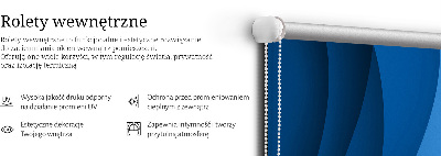 Rolgordijn verduisterend Blauwe golven