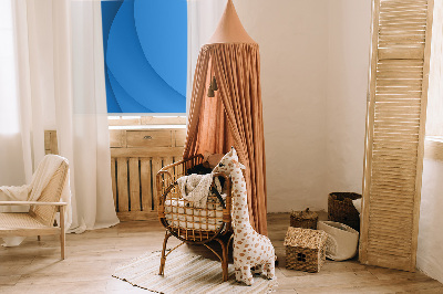 Rolgordijn verduisterend Blauwe golven