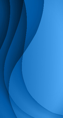 Rolgordijn verduisterend Blauwe golven