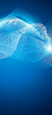 Rolgordijn verduisterend Blauwe animatie