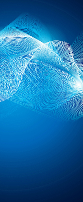 Rolgordijn verduisterend Blauwe animatie