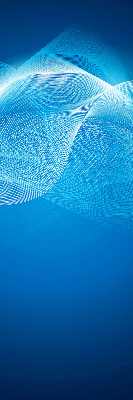 Rolgordijn verduisterend Blauwe animatie