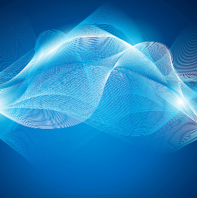 Rolgordijn verduisterend Blauwe animatie