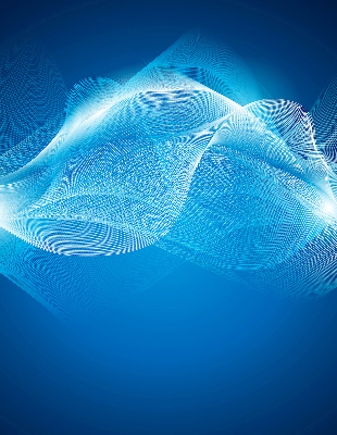 Rolgordijn verduisterend Blauwe animatie