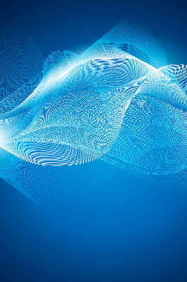 Rolgordijn verduisterend Blauwe animatie