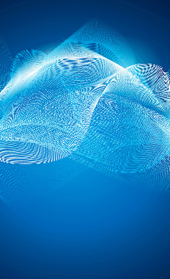 Rolgordijn verduisterend Blauwe animatie