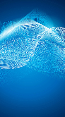 Rolgordijn verduisterend Blauwe animatie