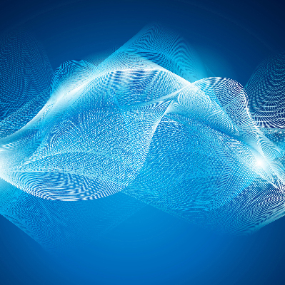 Rolgordijn verduisterend Blauwe animatie