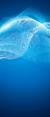 Rolgordijn verduisterend Blauwe animatie