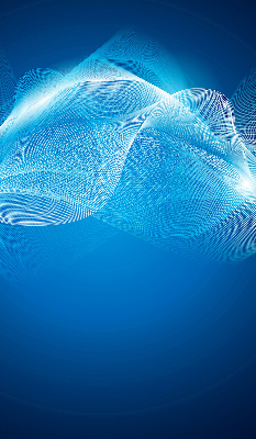 Rolgordijn verduisterend Blauwe animatie