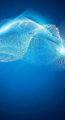 Rolgordijn verduisterend Blauwe animatie