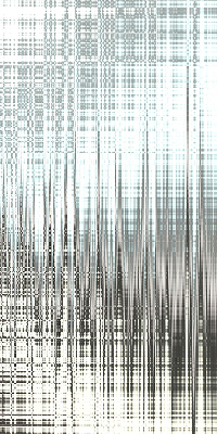 Rolgordijn voor het raam Spiegelabstractie