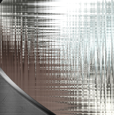 Rolgordijn voor het raam Spiegelabstractie