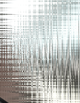 Rolgordijn voor het raam Spiegelabstractie