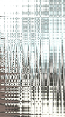 Rolgordijn voor het raam Spiegelabstractie