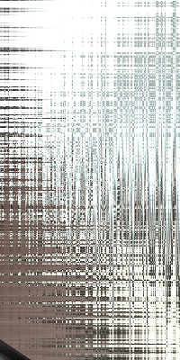 Rolgordijn voor het raam Spiegelabstractie