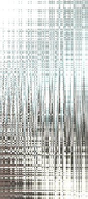 Rolgordijn voor het raam Spiegelabstractie