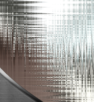 Rolgordijn voor het raam Spiegelabstractie