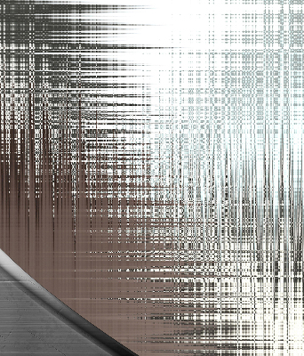 Rolgordijn voor het raam Spiegelabstractie