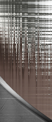 Rolgordijn voor het raam Spiegelabstractie