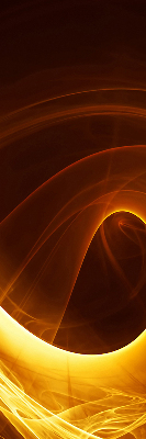 Rolgordijn verduisterend Oranje abstractie