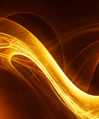 Rolgordijn verduisterend Oranje abstractie